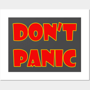 Don't Panic Posters and Art